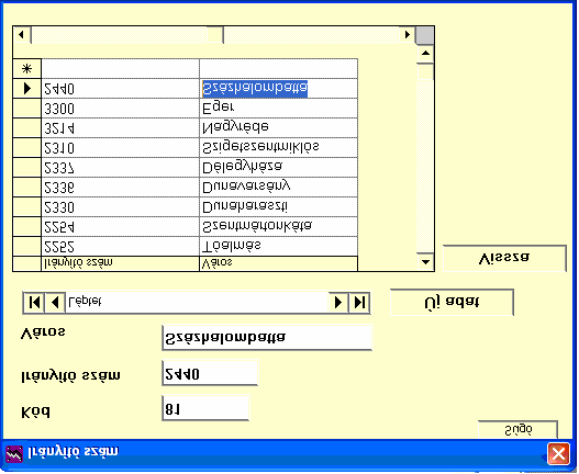 22. ábra Vissza a kilép parancsgomb segítségével léphetünk. Irányítószám A Kezd oldalról (2. ábra) nyithatjuk meg.