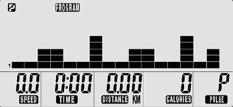 P7 P8 P9 P10 Watt ellenőrzés P11 P12 f. Az ENTER megnyomísa után, az idő (time) felirat jelenik meg a kijelzőn. g.