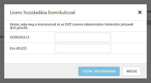 4.1.3 Egységelosztási kérelem Egységelosztási kérelmet használva elosztást kérhet a licenc tulajdonosától. 1. Kattintson az Egységelosztások > Egységelosztási kérelem elemre az Irányítópult lapon.