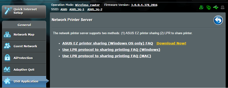 MEGJEGYZÉS: A nyomtatókiszolgáló funkció Windows XP, Windows Vista, és Windows 7 operációs rendszeren támogatott. Az EZ nyomtatómegosztási mód beállításához: 1.