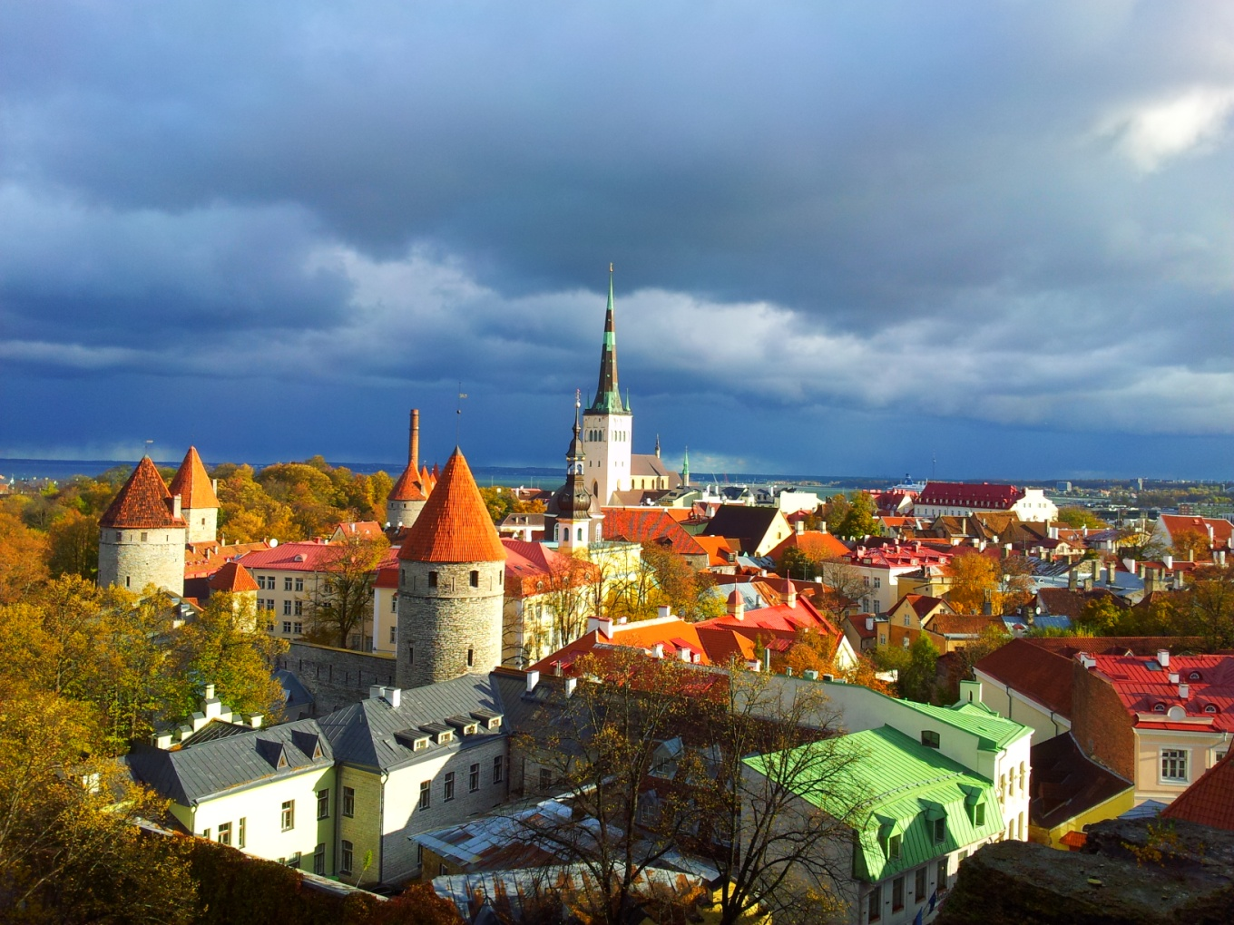 Tallinn, Riga, Vilnius A bulik mellett szerveztek kirándulásokat is nekünk, cserediákoknak.