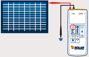 Besugárzás adatok a villamos mérésekhez közvetlenül hozzárendelve igen nem Nincs kapcsolat a besugárzás- és villamos mérés között Letöltés PC-re igen nem Felgyorsítja az üzembe helyezés
