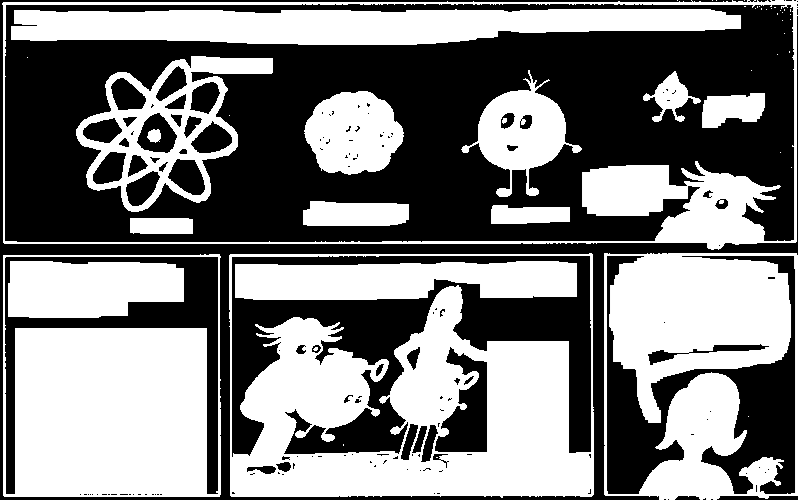 A kvarkok részecskéket alkotnak, mint a proton és a neutron. Ezek azután atommagokat építenek fel, amelyek végül az elektronokkal atomot alkotnak... Megtaláltuk tehát, hogyan épül fel az Univerzum?