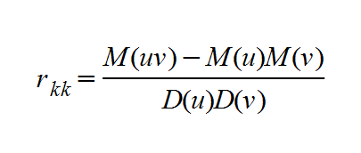 REZGÉSI SZÍNKÉPEK ÉRTELMEZÉSE 6. A korrelációs együttható: D a variancia, M a várható érték.