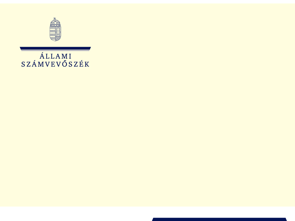 Az Állami Számvevıszékrıl szóló 2011. évi LXVI.