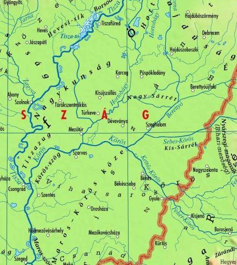 MUNKARÉSZEK 87 1.12 Táji és természeti adottságok vizsgálata 1.12.1 Természeti adottságok 3 Karcag város a Közép-Tisza-vidék középtájon, azon belül is a Szolnok-Túri-Sík kistájon helyezkedik el.