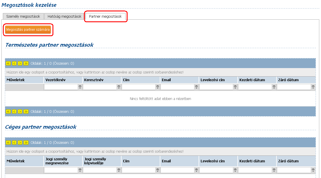 Az ő megkülönböztetésük azért lényeges, mert regisztráció hiányában a rendszer online felületére csak az egyedi kód alapú azonosítással tudnak belépni (lásd a 3.3. Belépés egyedi kóddal c.