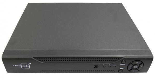 Identivision Hybrid DVR-ek ICR-SD1496, 1 csatorna HDSDI, 4 csatorna analóg 960H, real time, hybrid DVR 5 csatornás DVR: 1db HDSDI csatorna, 4db analóg (max. 960H) csatorna.