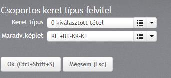 a. Témaszám kormányzati funkció módosítás: Abban az esetben ha a témaszám már meg lett szólítva forgalmi tételen (kötváll.