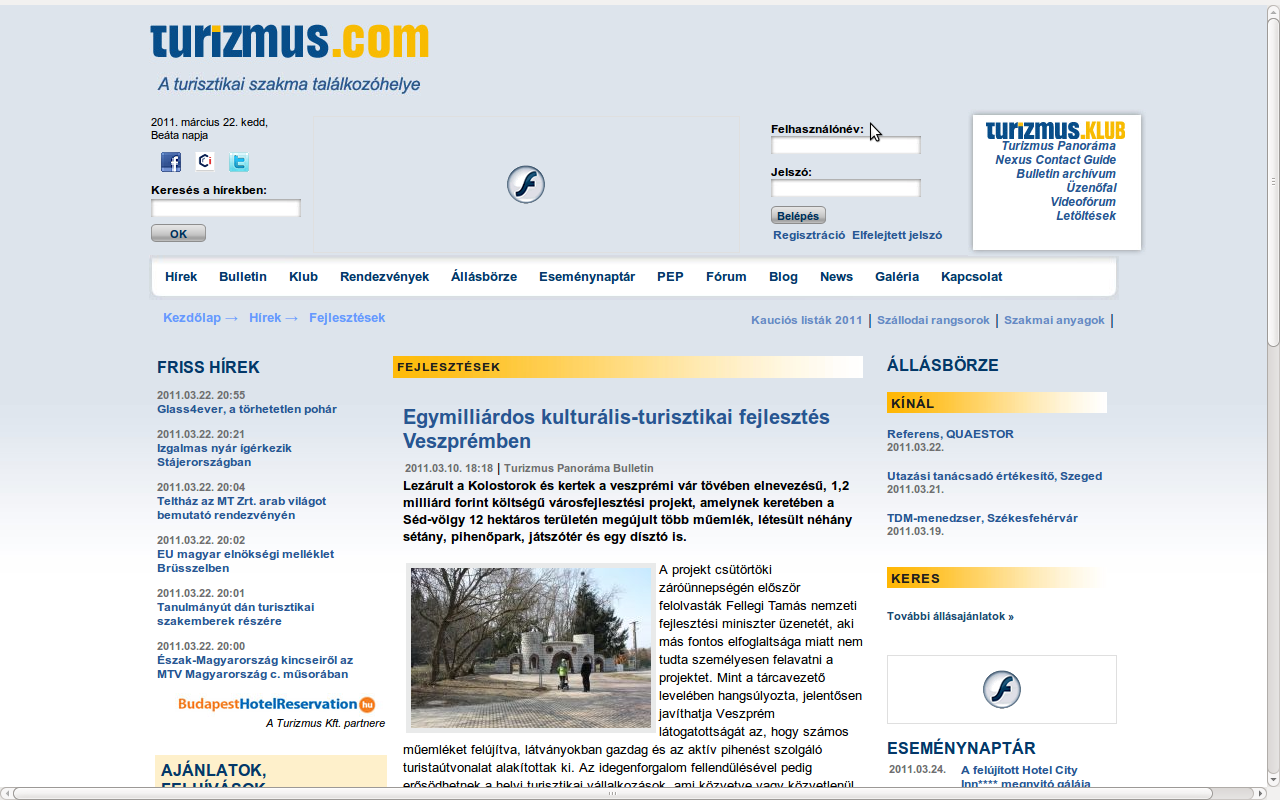 turizmus.
