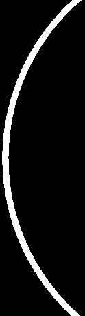 A homorú tükör képalkotása a kétszeres fókusztávolságon kívül