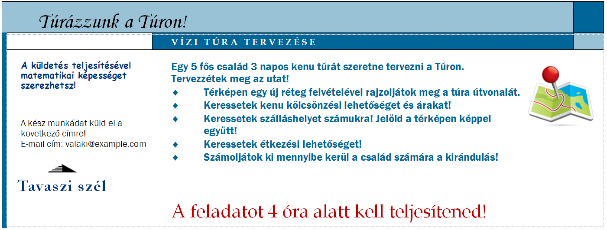 A Csoda-tó A hazánkban található gyógyvizekkel ismerkednek meg a tanulók. A lakóhelyük környezetében lévő, vagy a legismertebb gyógyfürdőket mutatják be térképen és rövid ismertetők formájában.