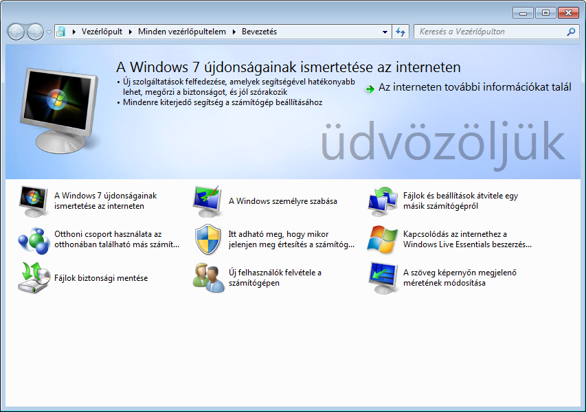 Windows 7 - Bevezetés Ismerje meg mindazt, amit a Netbook alapbeállításához tudnia kell.