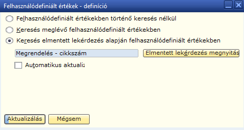 akkor használjuk, ha a szóban forgó mező egy dátummező, melyet számításokra kívánunk használni. 1. Lekérdezés megírása és mentése 2. Megrendelés.