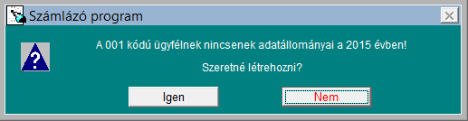 FORINT-Soft Kft. Számlázás-házipénztár 13 Törlés esetén az ügyfélhez tartozó minden adat törlődik, visszaállítás csak mentésből lehetséges. 3.3.1. Új ügyfél rögzítése Az alábbi képernyőn tudunk új ügyfélhez tartozó adatokat berögzíteni.