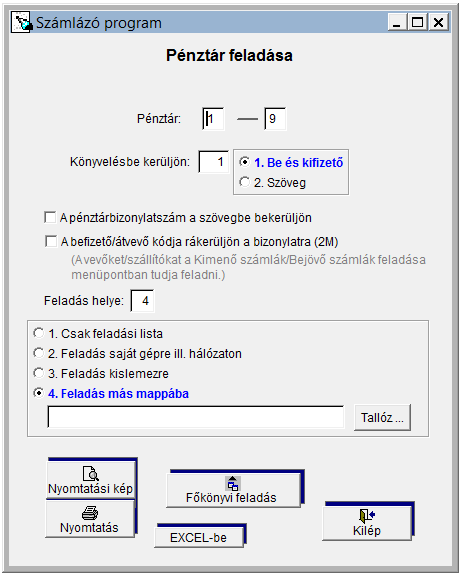 FORINT-Soft Kft. Számlázás-házipénztár 55 4.9.6.