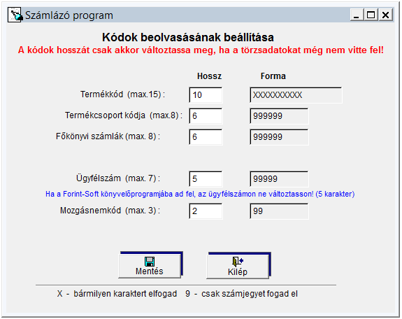 FORINT-Soft Kft. Számlázás-házipénztár 57 4.10