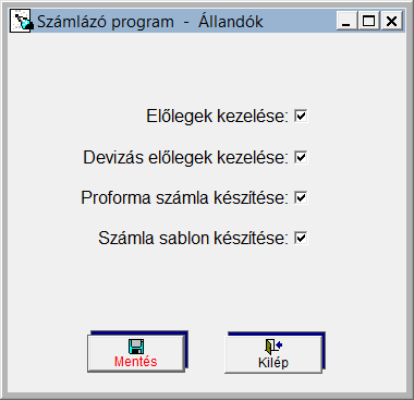 FORINT-Soft Kft. Számlázás-házipénztár 59 4.11.6.