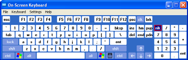Képernyő billentyűzet: Közvetlenül használhatja a képernyő billentyűzetet; az alábbiak szerint: b.