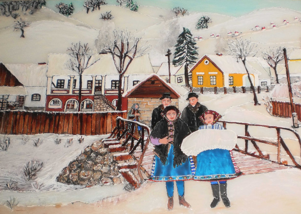 Kiállításaink: Tél a Galga mentén Zima v okolí Galgy"- Átrium Berényiné Lami Mónika üvegfestmény kiállítása. A kiállítás megtekinthető 2014. január 31-ig a könyvtár nyitva tartási idejében.