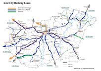 2 Az intercity vonatokon fő prioritás az eljutási idők csökkentése, amely technológiai és infrastruktúrafejlesztéssel érhető el Az intercity stratégiai üzletág