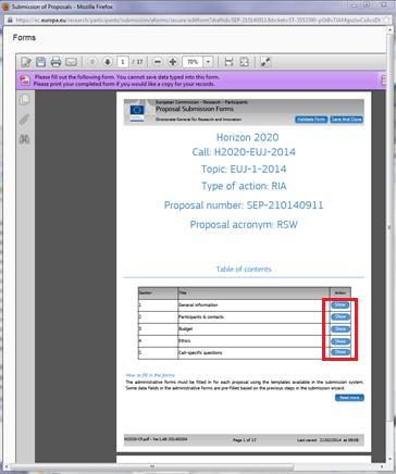 Az Administrative form egy kitölthető pdf-ként kerül