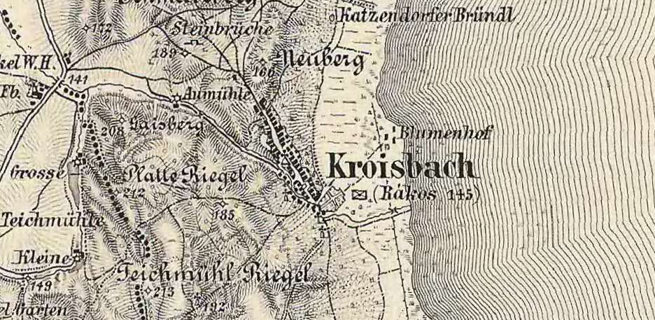 40 Forrás: III. katonai felmérés, 1880 A mai topográfiai térkép és az I.