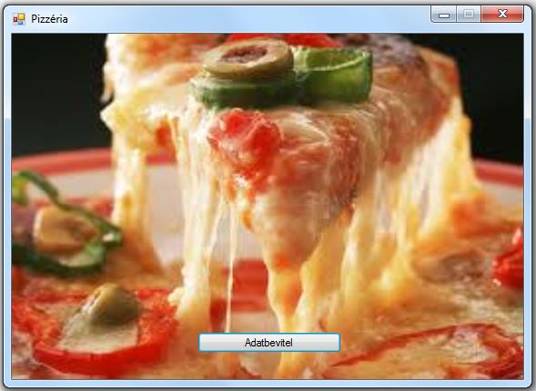 2.2. Gyakorlati példa (Achs Á.) 2.2.1. Pizzéria Célunk egy olyan alkalmazás elkészítése, amelynek segítségével pizzákat lehet rendelni, és kiszámolja a megrendelés árát.