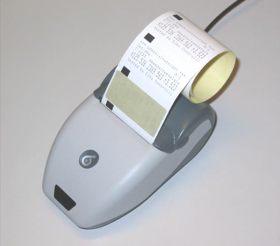 5. ELŐKÉSZÜLETEK ÉS ÜZEMBE HELYEZÉS ELBO CONTROLLI srl E346 port RS-232 Csatlakoztassa az RJ11 telefon csatlakozót a printer alján található dugóba.