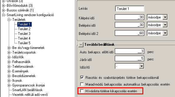 3.5 Miért nem jelzi a kikapcsolást a felügyeletnek a központ?