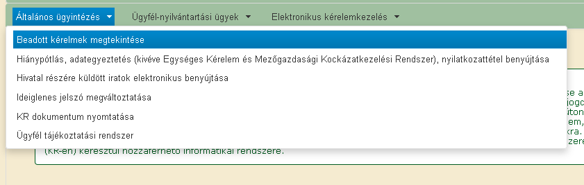 Az ügyfélkapura megérkezett *.