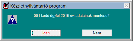 FORINT-Soft Kft. Készletnyilvántartó program 79 Háttér beállítása Lehetőség van felhasználónként egyedi hátteret beállítani a kiválasztott listából.