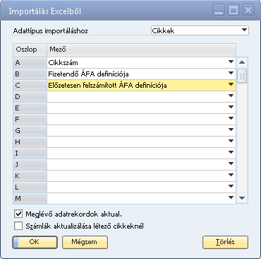 3. A nagyobb mennyiségű módosítást manuálisan nehéz illetve időigényes végrehajtani. Ezekhez javasolt inkább a Data Transfer Workbench vagy az MS Excel-es adatexport segítségét igénybe venni.