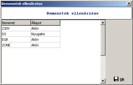 EntryProx Beléptető Rendszer 39. ábra Terminál kimenet vezérlés Az ablakot a Mentés gombra kattintva zárhatja be. 8.4.