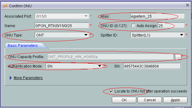 A mérés menete: Nyissa meg a programot. User name: egyetem Password: Egye1234 - - 1., - GPON RTK GPON_RTK Frame0: - - Frame:0/Slot15 jelölje ki a 0-ás portot - -.