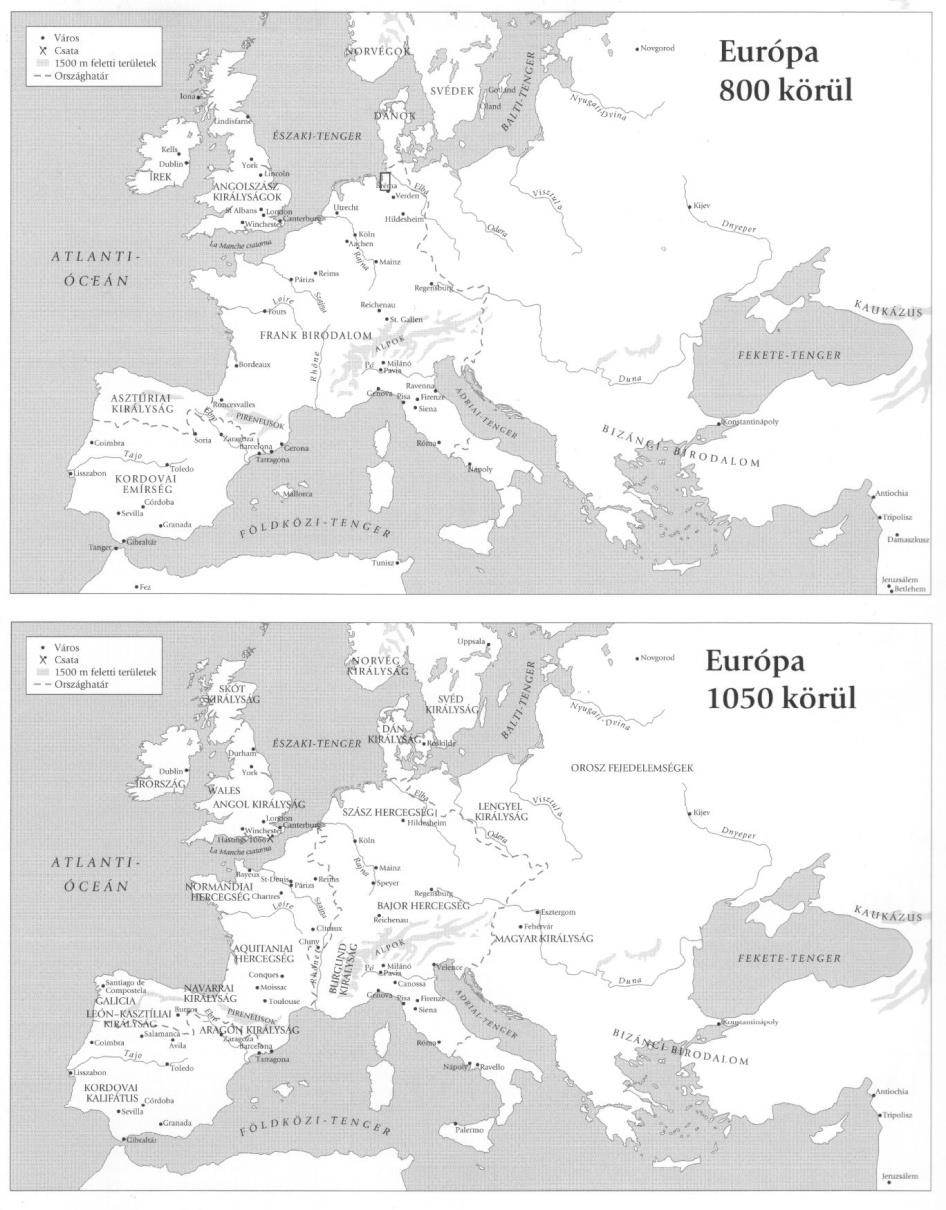 EURÓPA NÉPESSÉGE Európa népessége: 2. században 36 miilió 7. században 26 millió 14.