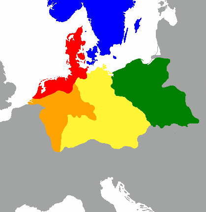 GERMÁNOK Nem egységes népcsoport, elsősorban (indogermán) nyelvi közösség Tacitus szerint eredetileg a Rajnát keletre átlépő, a keltákkal súlyos harcokat folytató törzset hívták germani -nak, amely