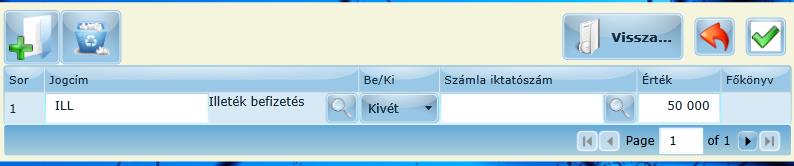 rögzítés és a bizonylatot is Zárt állapottá
