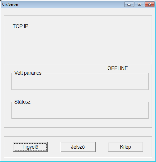 12.4. Szerver/Kliens (távoli adatbázis) üzemmód Ennél az üzemmódnál egy helyi számítógépen futó Cardiax program (kliens) TCP/IP protokollon keresztül rákapcsolódik egy távoli gépen futó Cardiax