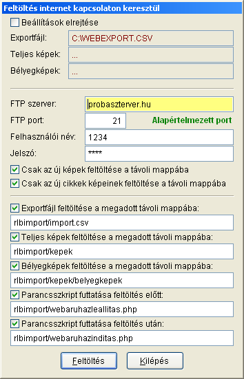 Számlázás és készletnyilvántartás 2 (hálózatos) 87 13.2. Készlet feltöltése 85.