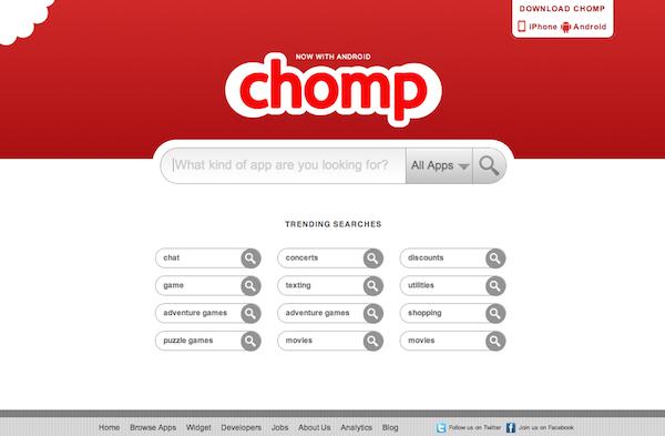 Chomp Android Market