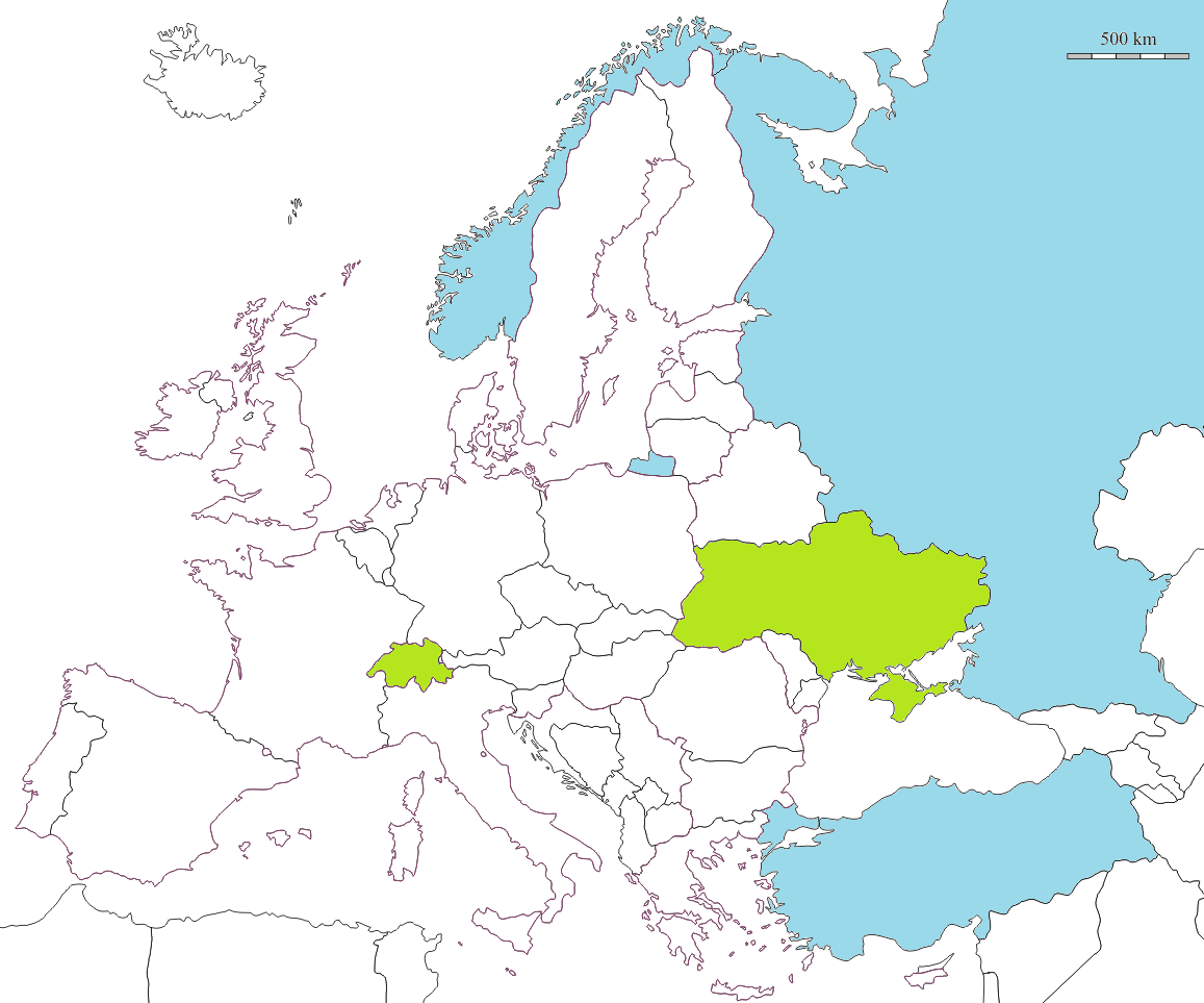 Az Európai Unión kívüli európai országokban alkalmazott támogatási eszközök a megújuló energia alapú villamosenergia-termelés ösztönzésére (2012) JELMAGYARÁZAT Feed-in-tariff (garantált áras