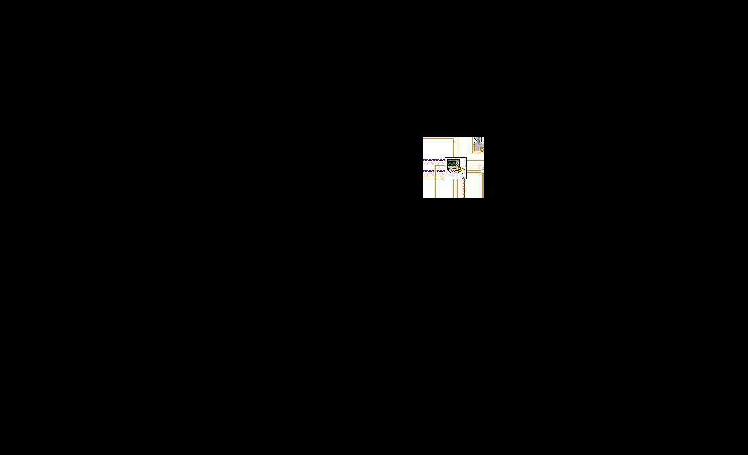 2.4. ábra. Részlet a LabVIEW felhasználói felületér l A "diagram panel" egy programozói felület, amely grakus elemek segítségével a program elkészítésére szolgál (2.5. ábra).