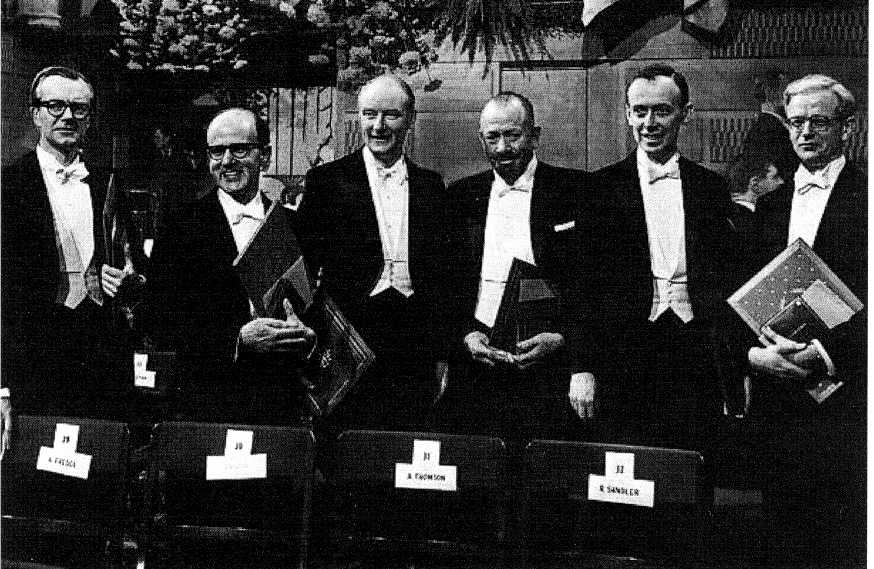obel Prizes for Structural Studies of DA and Proteins in 1962 the obel Prizes in