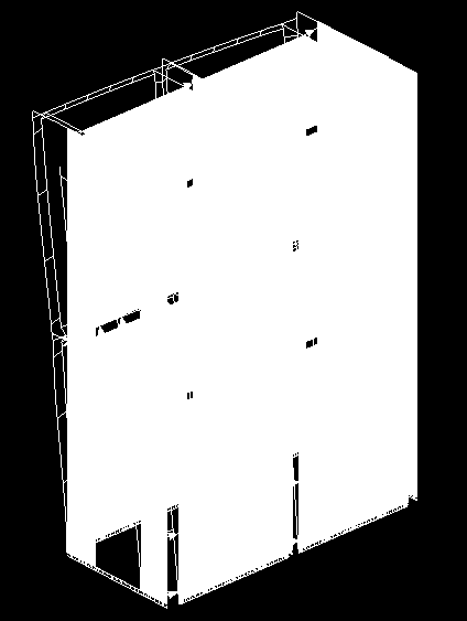 5.2.3. Rezgésalakok bemutatása A numerikus modellek rezgésalakjainál megfigyelhető hogy az első két rezgésalak teljesen hasonló az egyszintes és a kétszintes épületnél.