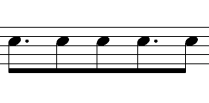 8. kottapélda Példák ritmikai problémákra a Ney_2-szövegben szöveg zenei ritmus szövegritmus ó te-kintsd meg ked-ves Fi-ga-róm szó-tól is szo-morú kí-mél-jen en-gem Ennek a változatnak a példáinál is