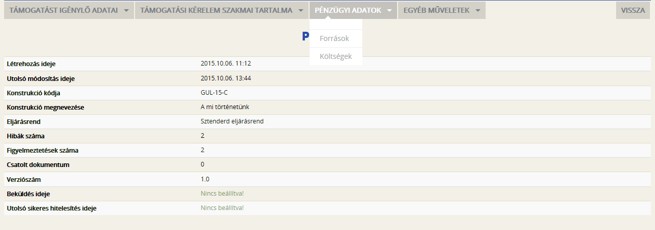 A megvalósítás formája Kérjük, a legördülő menüből válassza ki a kiírásban felsorolt lehetőségek közül az aktuális programot. Kérjük, ismertesse a mű rövid tartalmát Értelemszerűen töltendő.