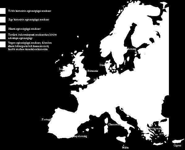 Egészségügyi rendszer biztosítási jellemzői az Európai Unióban A magyar egészségbiztosítás fő vonásai Minden aktív keresőre kiterjedő járulékfizetési kötelezettség Mind a munkáltató, mind a