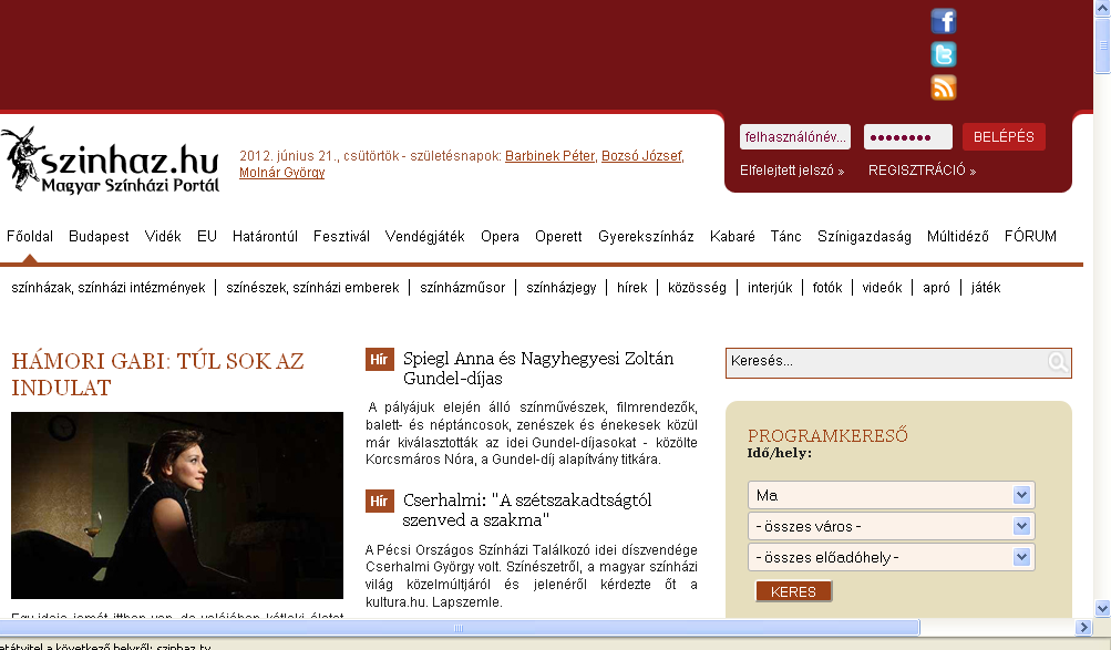 PORTÁLOK A portálok kapuk, kirakatok az internet folyamatosan mozgásban lévő és egyre növekedő szupersztrádáján.