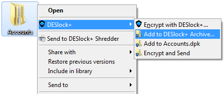 DESlock+ használati utasítás felhasználók számára 19 Szöveg és vágólap titkosítás Szövegek titkosítása esetén kattintson jobb egérgombbal a DESlock+ ikonra és válassza ki a Text Encryption sort,